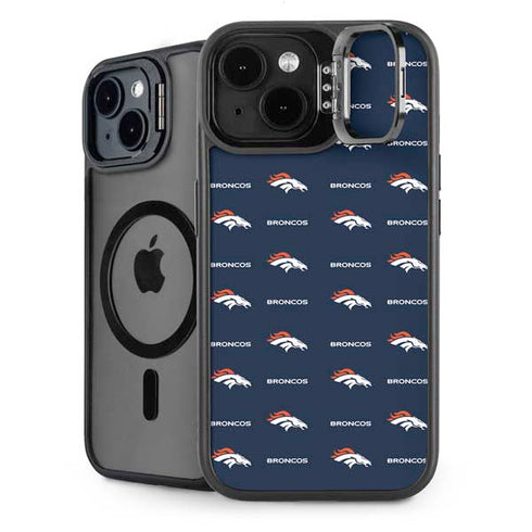 NFL Denver Broncos Blitz Series iPhone 15 Kickstand Case